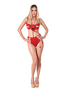 Verena Maxima Red Silk Perfection istripper model