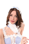 Any Moloko Baby Blue Maid istripper model