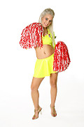 Nesty Cheerleader istripper model